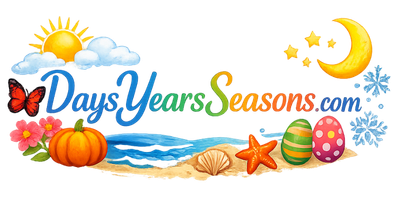 Days, Years, Seasons.