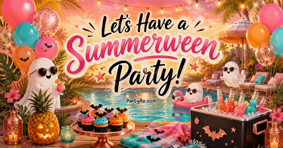 How to Throw a Summerween Party: Spooky-Sweet Finds for Halloween in July